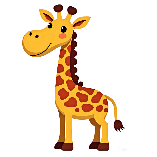 Free transparent PNG: Giraffe PNG Clipart  Perfect for Wildlife Projects  Educational Materials
