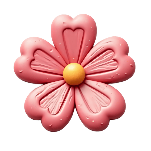Free transparent PNG: Flower Button  Carved Petals Clipart, free download png