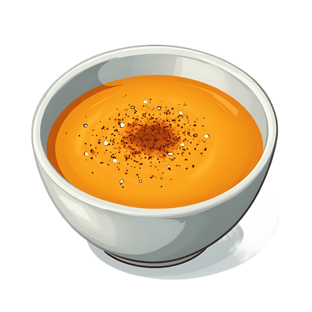 Free transparent PNG: Butternut Squash Soup  Fall Recipe Clipart, free downloadable png