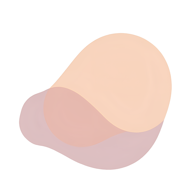 Free transparent PNG: Minimalist Geometric Illustration with Clean Curves and Soft Gradients