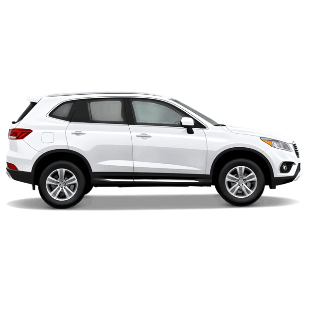 Free transparent PNG: Silver SUV Gravel Scene PNG with Transparent Background for Design Use