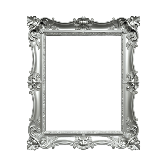 Free transparent PNG: Etched Glass Frame PNG Clipart  Elegant Decorative Element for Design and Crafts