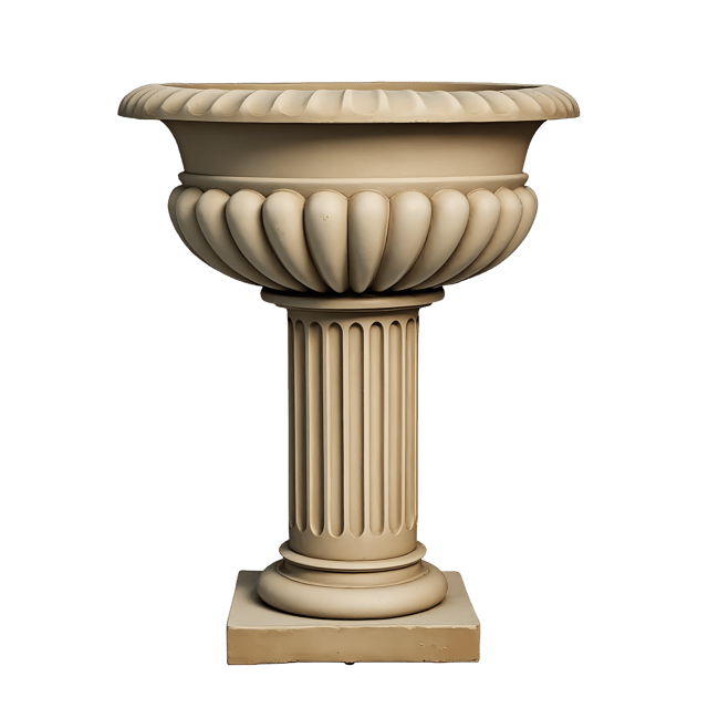 Free transparent PNG: Fluted Column Urn  Classic Decorative Clipart, free png download