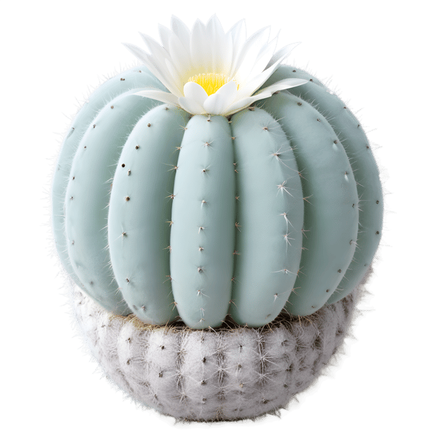 Free transparent PNG: Astrophytum Cactus PNG with Transparent Background for Art and Design