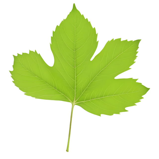 Free transparent PNG: Cottonwood Leaf PNG with Transparent Background for Design and Craft Use