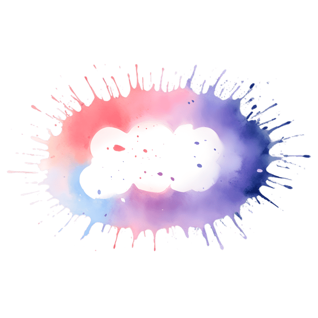 Free transparent PNG: Abstract Splatter Art with Transparent Background for Creative Design Projects