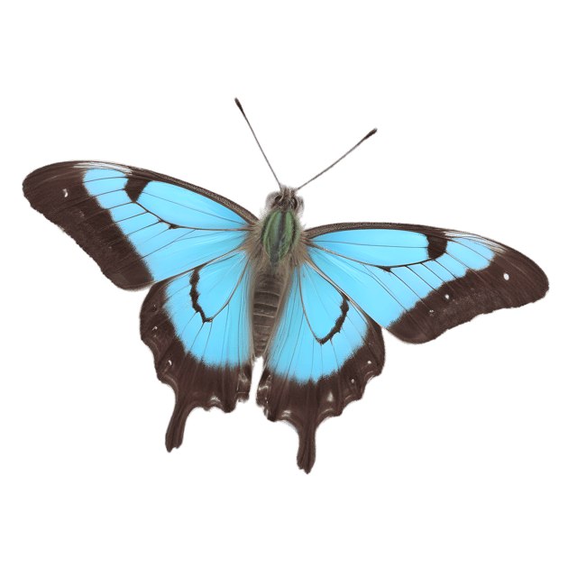 Free transparent PNG: Long-tailed Skipper Butterfly PNG Transparent Background