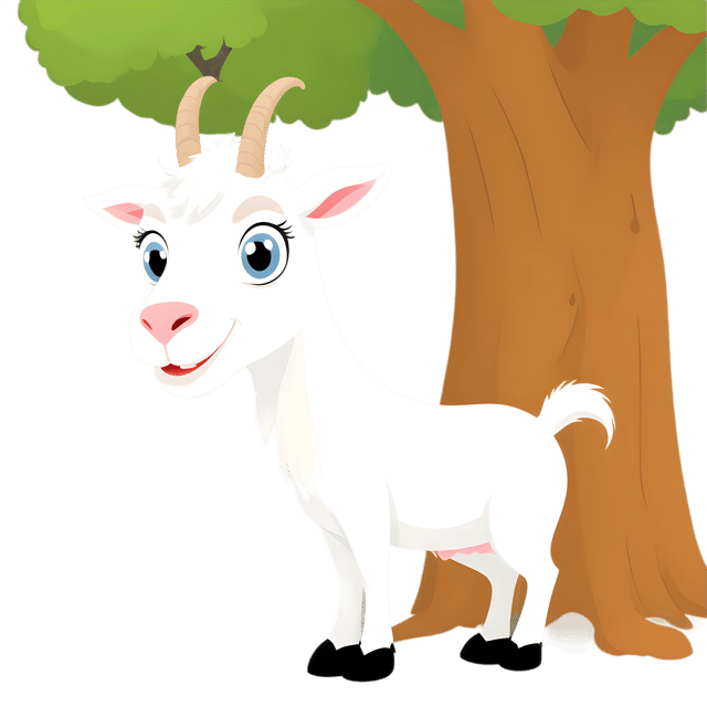 Free transparent PNG: Goat Under Tree Transparent Background PNG