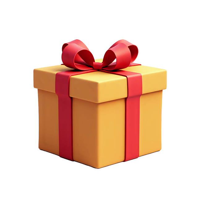 Free transparent PNG: Transparent Gift Box PNG for Modern Design and Craft Projects