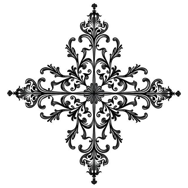 Free transparent PNG: Symmetrical Ornaments PNG Clipart  Perfect for Design Projects  Crafts