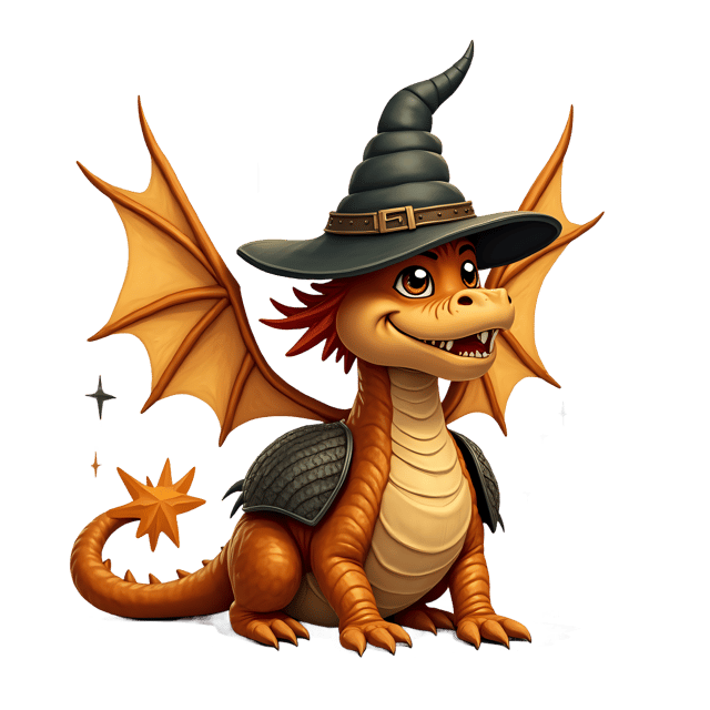 Free transparent PNG: Gleaming Bronze Dragon PNG with Armored Plates and Sturdy Legs