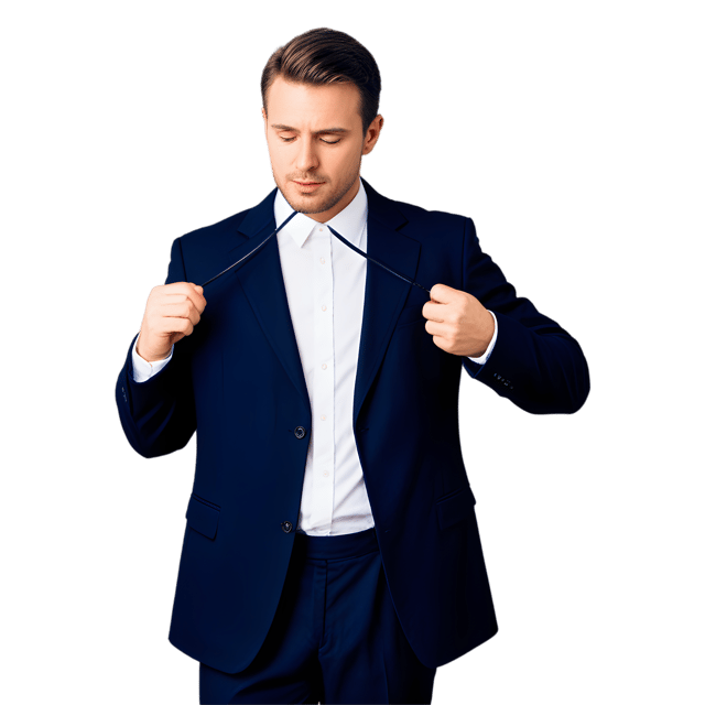 Free transparent PNG: Man Putting On Suit Jacket PNG Transparent Background