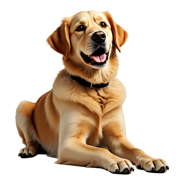 Free transparent PNG: Golden Retriever Dog PNG Clipart  Ideal for Pet Lovers  Animal Projects