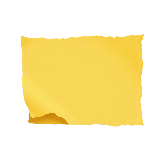 Free transparent PNG: Yellowed Paper Scrap  Vintage Design Clipart, free download png