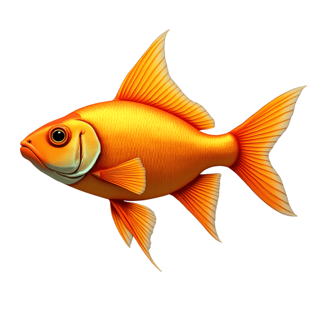 Free transparent PNG: Shimmering Gold Tropical Fish PNG Clipart with Colorful Fins for Decor and Crafts