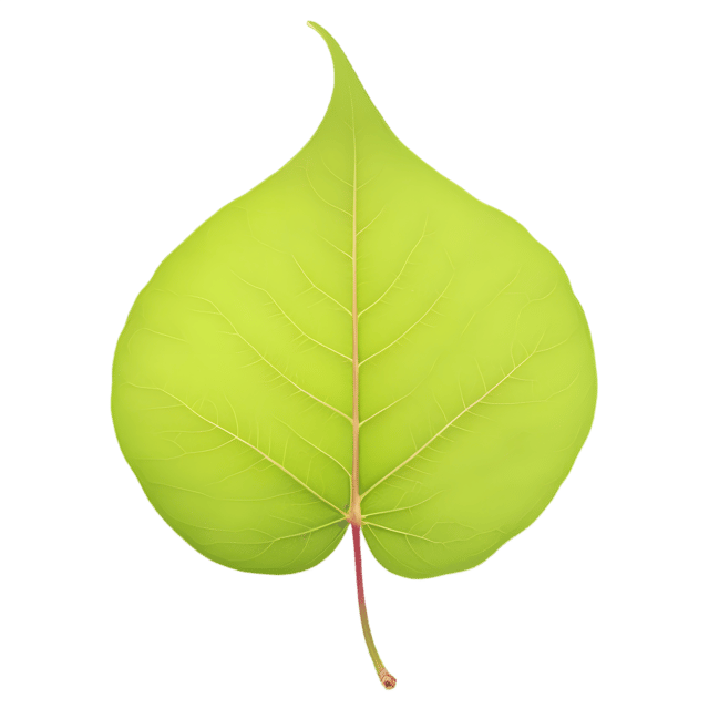 Free transparent PNG: Redbud Leaf Transparent PNG for Botanical Art and Crafts