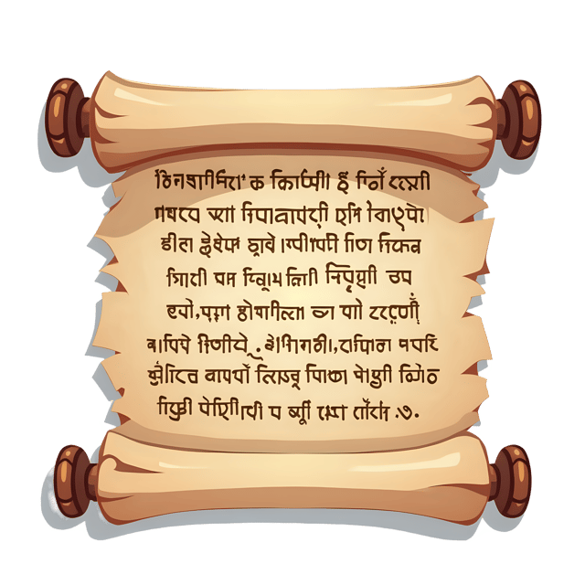 Free transparent PNG: Open Medieval Scroll with Ancient Script  Historical Clipart, free download png