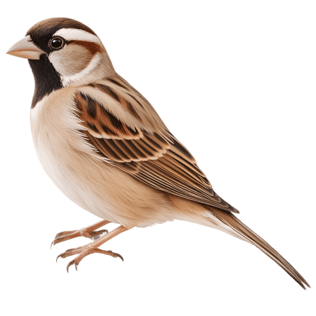 Free transparent PNG: Sparrow Bird PNG with Transparent Background for Art and Design Projects