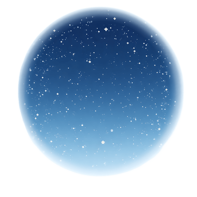 Free transparent PNG: Twinkling Stars Sky  Free PNG Download with Fading Edges