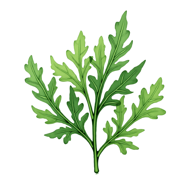 Free transparent PNG: Arugula PNG Download  Fresh Green Leafy Vegetable Clipart for Kitchen  Garden
