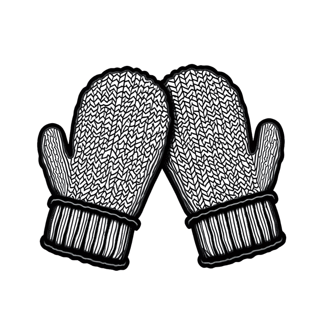 Free transparent PNG: Knitted Mittens PNG Clipart  Perfect for Winter Crafts  Designs