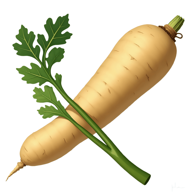 Free transparent PNG: Parsnip PNG Download  Great for Kitchen Clipart, Food Projects  Educational Materials