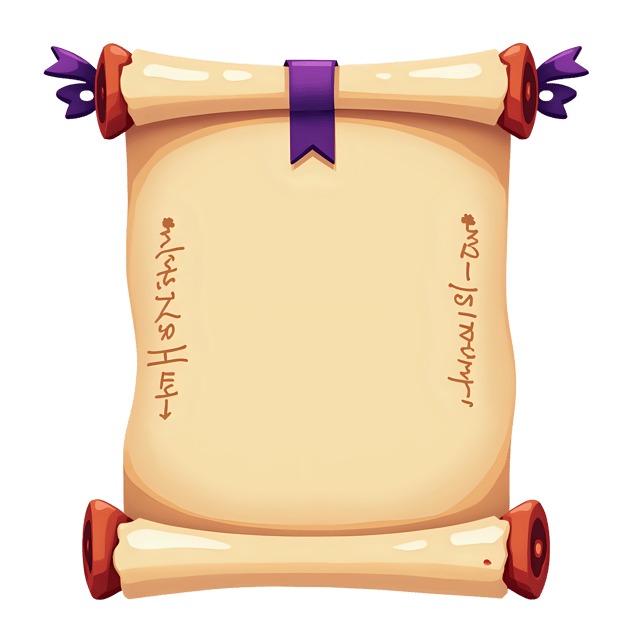 Free transparent PNG: Scroll with Purple Ribbon and Embossed Text  Elegant Clipart, free downloadable png