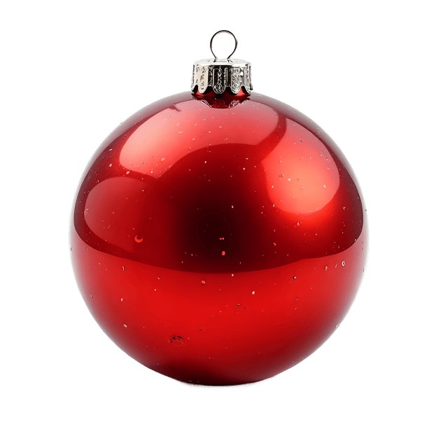 Free transparent PNG: Red Glass Ornament with Shimmer Coat  Free Downloadable PNG Clipart
