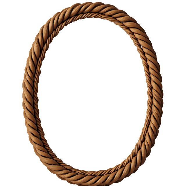 Free transparent PNG: Wicker Frame PNG Clipart  Ideal for Home Decor  Crafting