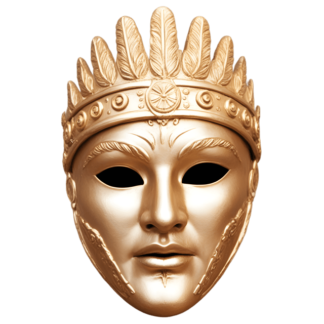Free transparent PNG: Rome Festival Mask PNG with Transparent Background for Art and Crafts