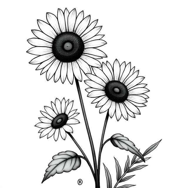Free transparent PNG: Sunflower and Daisy PNG  Perfect for Garden Decor, Crafts  Clipart