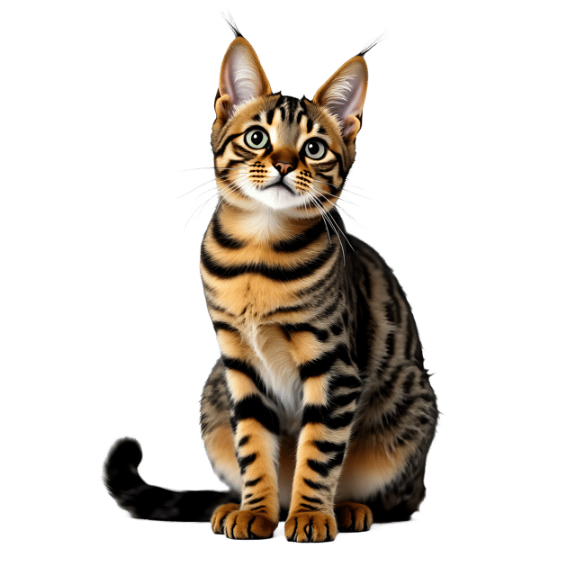 Free transparent PNG: Bengal Cat PNG Clipart  Perfect for Feline Lovers  Design Projects