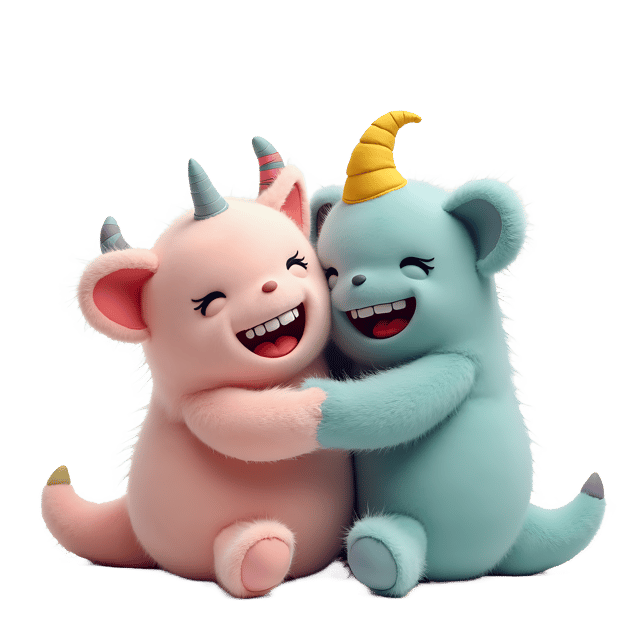 Free transparent PNG: Cute and Soft Monster Doll PNG for Snuggling and Decor