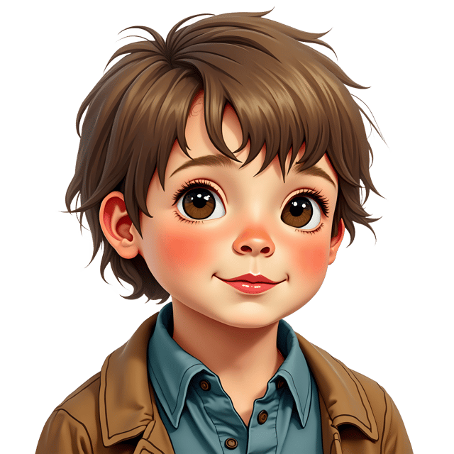 Free transparent PNG: Young Boy Portrait PNG Clipart  Ideal for Childhood Portraits  Educational Materials