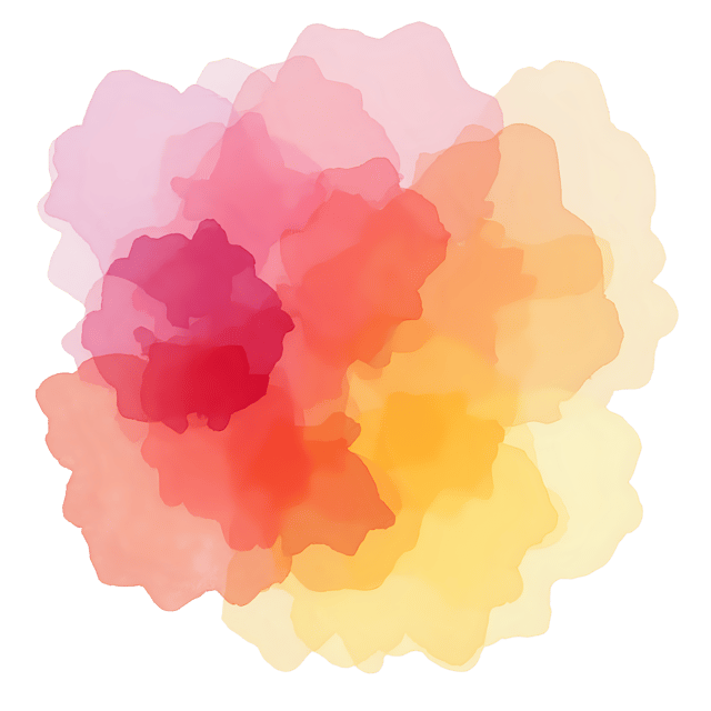 Free transparent PNG: Magenta, Coral, and Lemon Yellow Dance PNG with Fluid Motion and Depth