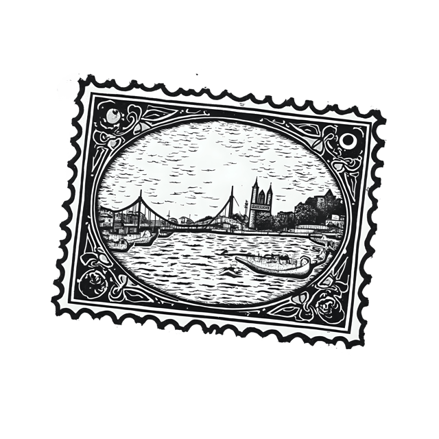 Free transparent PNG: Old Postage Stamp  Historical Sketch Clipart, free download png