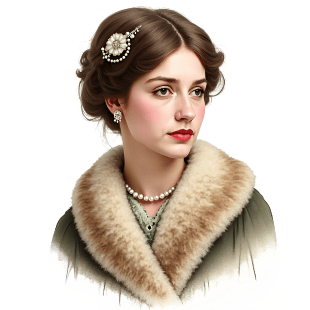 Free transparent PNG: Victorian Woman Portrait  Classic Fashion Clipart, free high-quality png download
