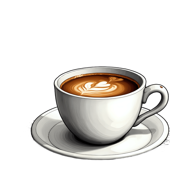Free transparent PNG: Macchiato Cup  Coffee Art Clipart, free transparent png download