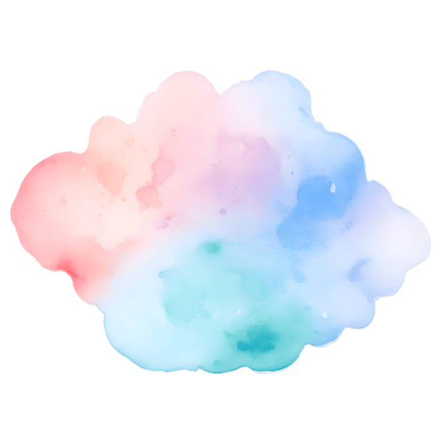 Free transparent PNG: Muted Pastel Splotches Transparent Background PNG Design for Art and Crafts