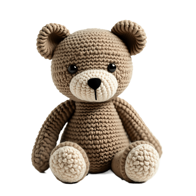 Free transparent PNG: Knitted Stuffed Animal PNG Clipart  Perfect for Crafting  Decor