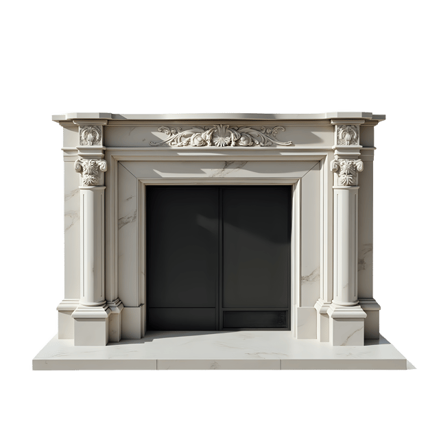 Free transparent PNG: Victorian Marble Fireplace PNG Clipart  Perfect for Interior Design  Historical Themes