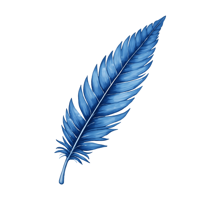 Free transparent PNG: Blue Jay Feather  Nature Clipart, free transparent png download