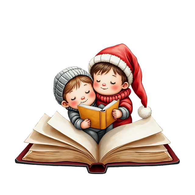 Free transparent PNG: Caroling Book PNG Clipart  Ideal for Holiday Themes, Education  Crafts