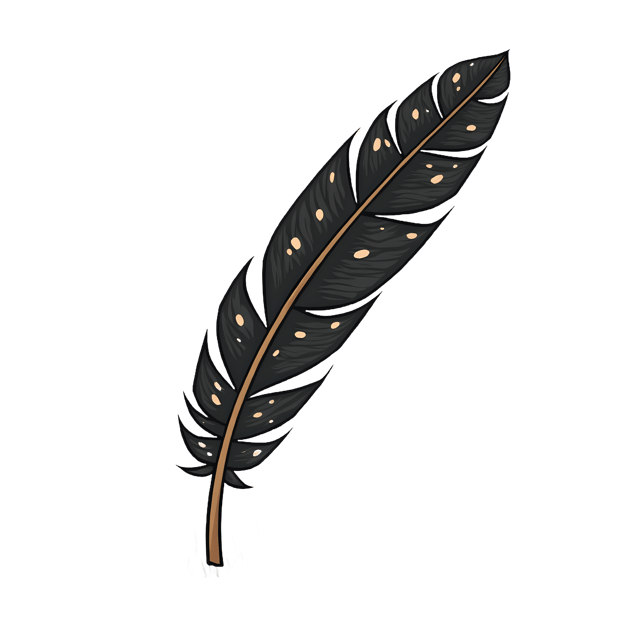 Free transparent PNG: Speckled Wing Feather  Nature Clipart, free transparent png download