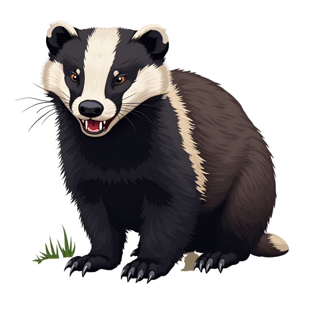 Free transparent PNG: Solitary Badger PNG Clipart with Transparent Background