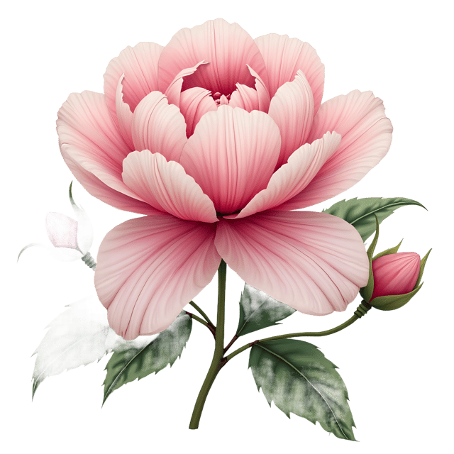 Free transparent PNG: Chinoiserie Peony Floral  Oriental Design Clipart, free transparent png download