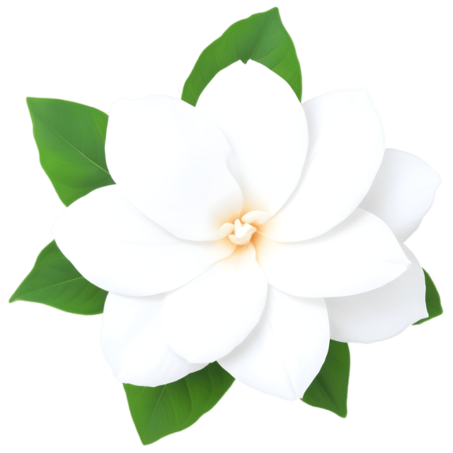 Free transparent PNG: Gardenia Flower Transparent PNG Image for Floral Design and Crafts
