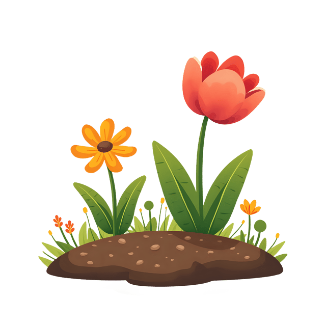 Free transparent PNG: Tiny Garden Cameo  Miniature Gardening Clipart, free downloadable png