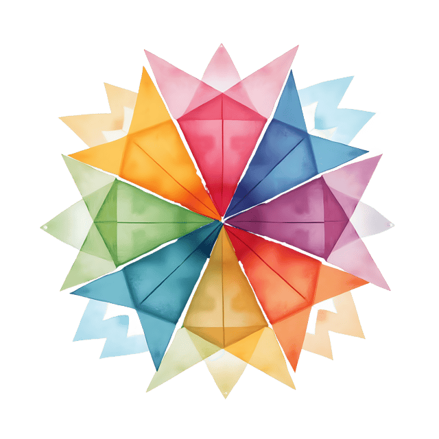 Free transparent PNG: Vivid Triangle PNG with Transparent Background for Colorful Clipart and Decor