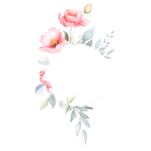 Free transparent PNG: Floral Wallpaper with Transparent Background PNG Design